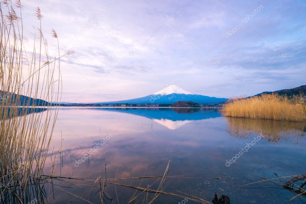 The mount Fuji in Japan