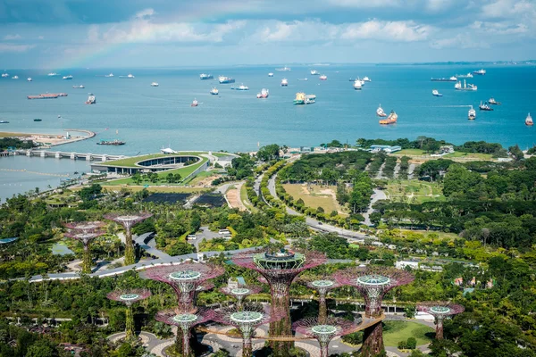 Jardín junto al mar, Singapur — Foto de Stock