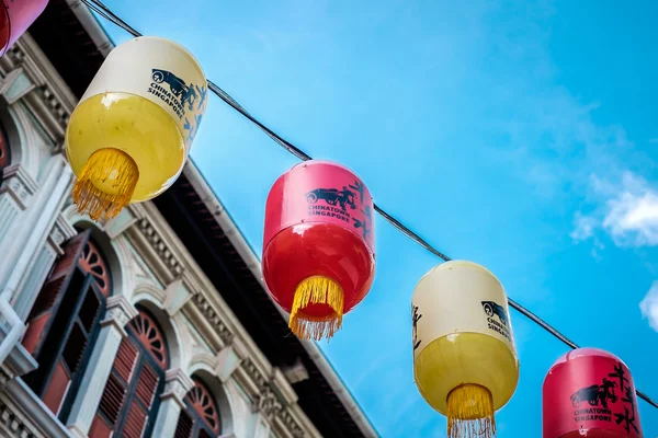 Chinatown lanterns — Stock Photo, Image