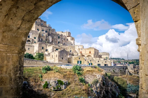 Matera, a cidade das pedras — Fotografia de Stock