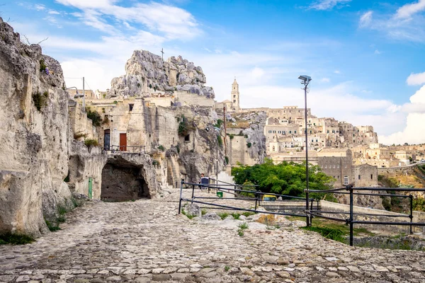 Matera, ciudad de las piedras — Foto de Stock
