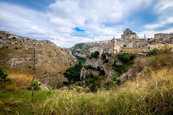 Matera, ciudad de las piedras — Foto de Stock