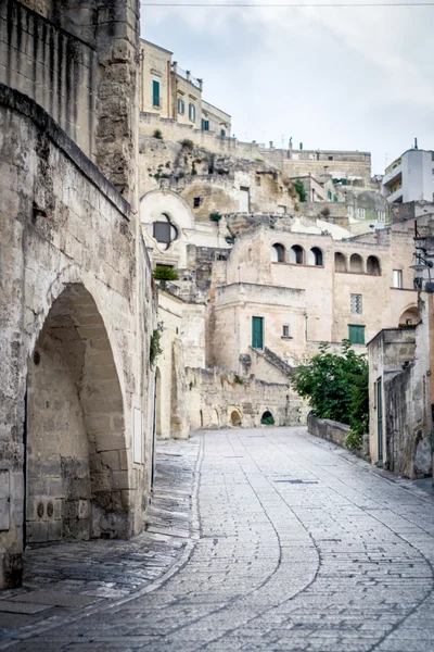 Matera, byen av stein – stockfoto