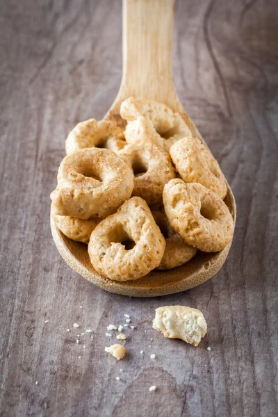 Taralli 小吃 — 图库照片