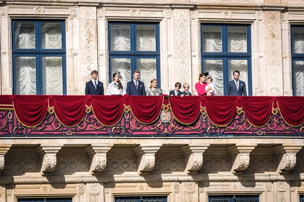 La familia real en Luxemburgo — Foto de Stock