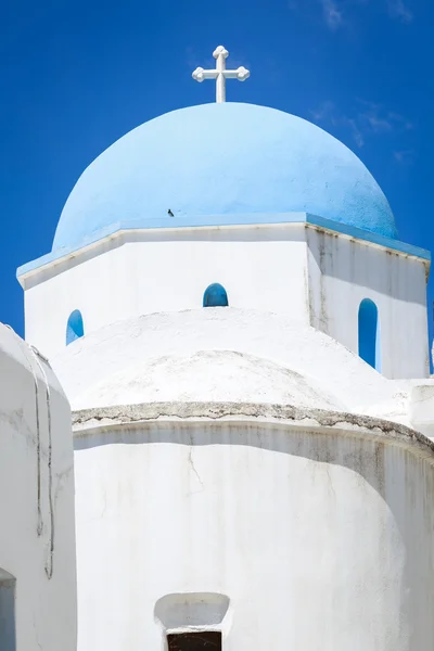 Lefkes kerk in Paros, Griekenland — Stockfoto