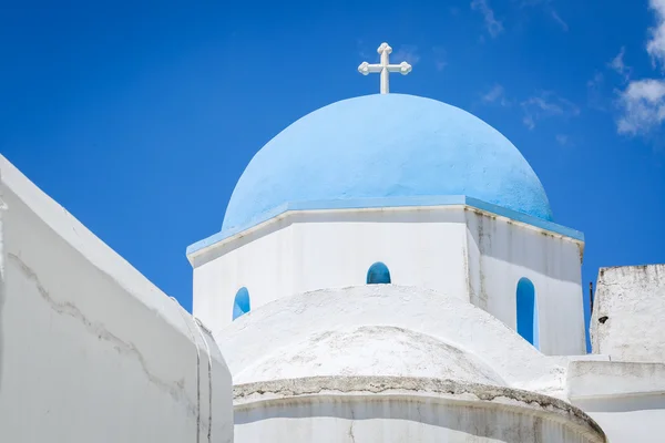 Lefkes kościoła w Paros, Grecja — Zdjęcie stockowe