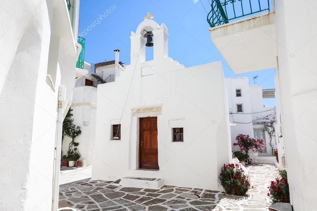 Lefkes village, Paros, Greece