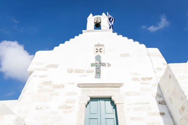 Chiesa greca a Parikia — Foto Stock