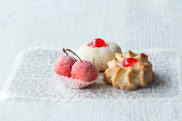 Italian almonds pastries — Stock Photo, Image