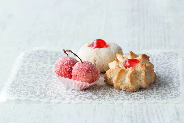 Italian almonds pastries — Stock Photo, Image