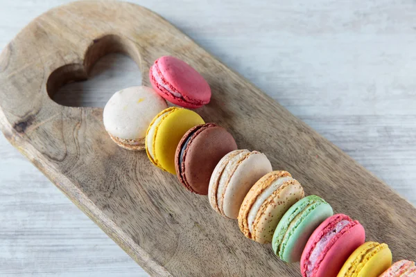 프랑스 macarons — 스톡 사진