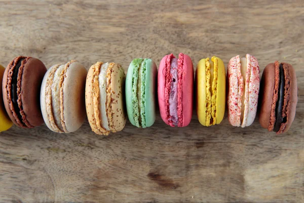 프랑스 macarons — 스톡 사진