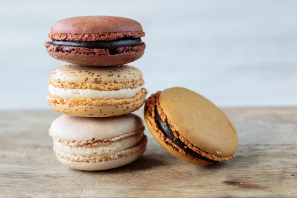 Francuskie macarons — Zdjęcie stockowe