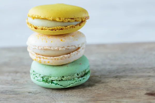 Francuskie macarons — Zdjęcie stockowe