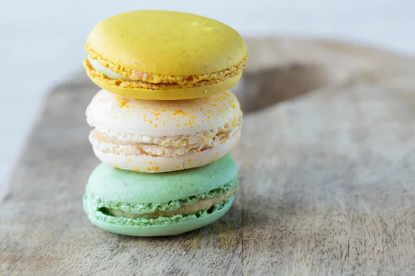 Francuskie macarons — Zdjęcie stockowe