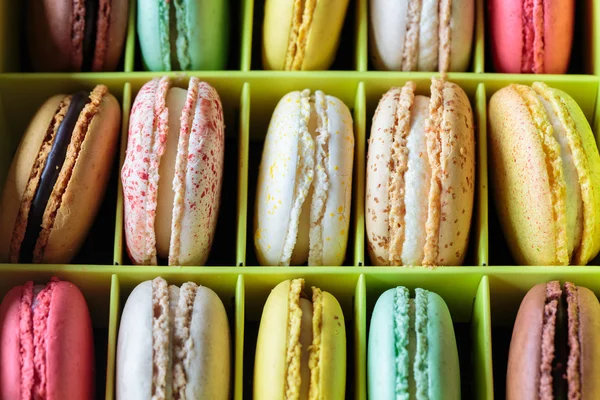 프랑스 macarons — 스톡 사진