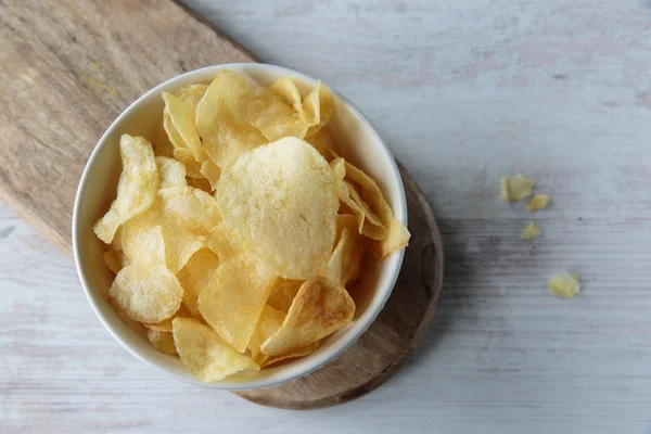 Kartoffelchips — Stockfoto