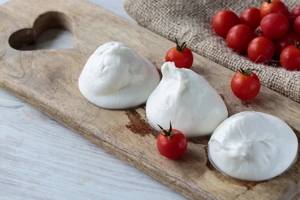 Burrata チーズ — ストック写真