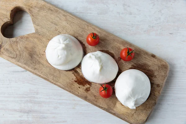 Ser burrata — Zdjęcie stockowe