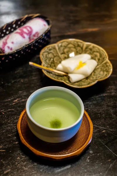 日式綠茶 — 图库照片