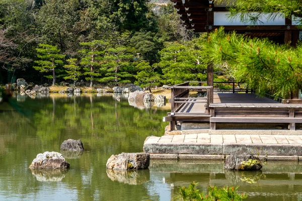 Jardín japonés típico — Foto de Stock