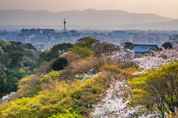 Kyoto solnedgång Japan — Stockfoto