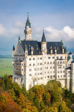 Almanya 'daki Neuschwanstein kalesi