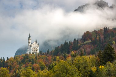 Almanya 'daki Neuschwanstein kalesi