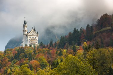 Almanya 'daki Neuschwanstein kalesi