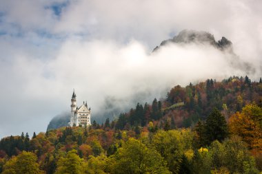 Almanya 'daki Neuschwanstein kalesi