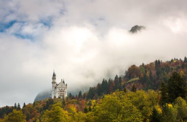 Almanya 'daki Neuschwanstein kalesi