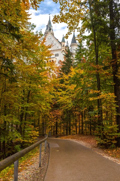 Castello di Neuschwanstein in Germania — Foto Stock