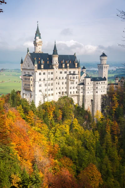德国Neuschwanstein城堡 — 图库照片