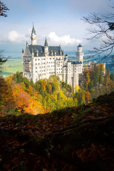 Castelo de Neuschwanstein na Alemanha — Fotografia de Stock