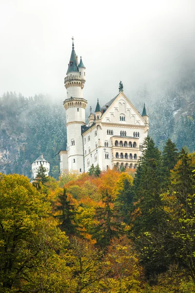 Castelo de Neuschwanstein na Alemanha — Fotografia de Stock