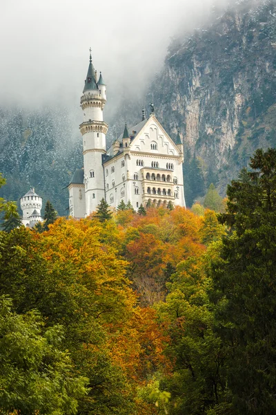독일에 있는 노이 슈반 슈타인 성 — 스톡 사진