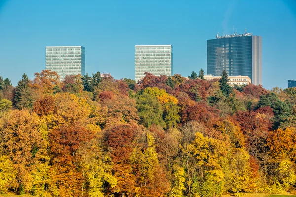 Vibrações de outono em Luxemburgo — Fotografia de Stock