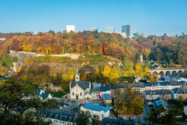 Herbstvibrationen in Luxemburg — Stockfoto