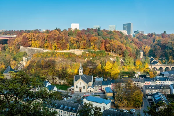 Φθινόπωρο δονήσεις στο Λουξεμβούργο — Φωτογραφία Αρχείου