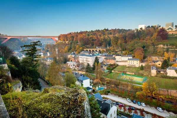 Herbstvibrationen in Luxemburg — Stockfoto