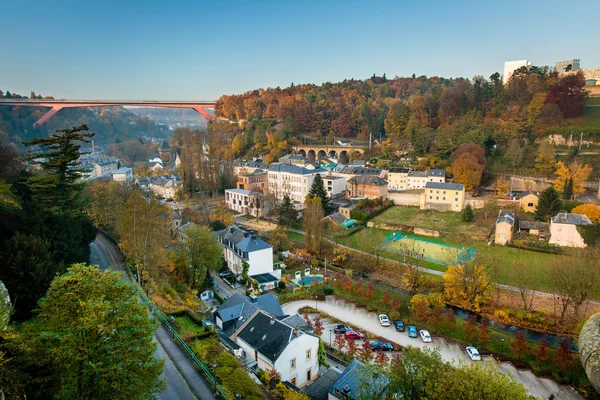 Höstens vibrationer i Luxemburg — Stockfoto