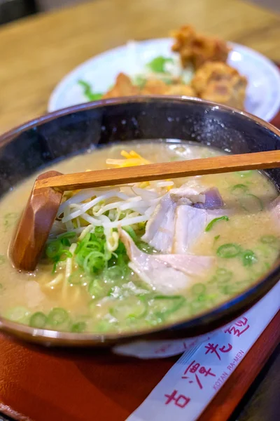 Japanese ramen soup — Stock Photo, Image