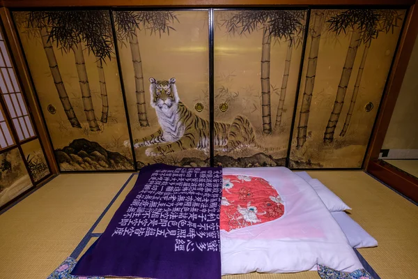 Tradiční japonský pokoj — Stock fotografie