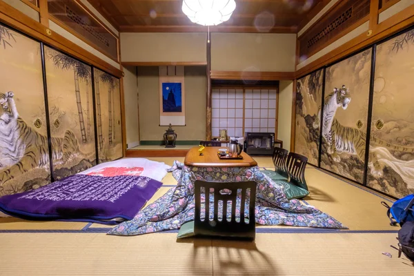 传统的日式房间 — 图库照片