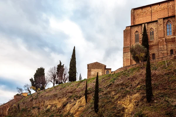 Siena en Toscana, Italia — Foto de Stock