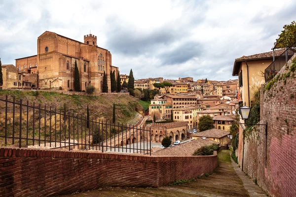 Siena en Toscana, Italia — Foto de Stock