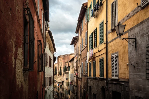 Siena v Toskánsku, Itálie — Stock fotografie
