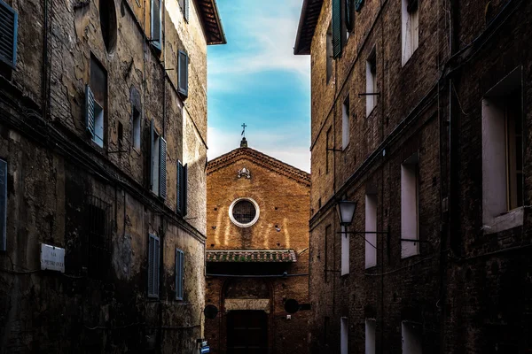 Siena en Toscana, Italia — Foto de Stock