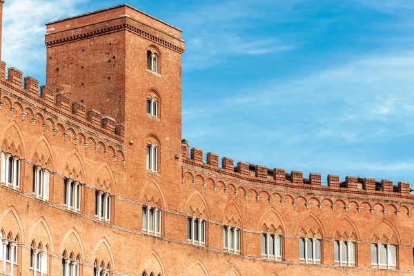 Siena in der toskana, italien — Stockfoto